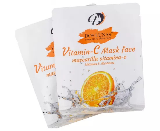 Dos Lunas Face Mask Vitamin C 25 g (Pack of 5)